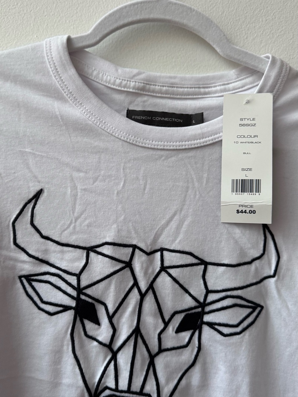 French Connection Bull T-Shirt - Picture 2 of 3